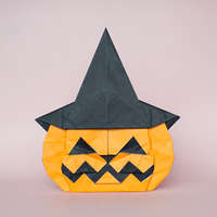 Witch Hat Jack-O'-Lantern v1